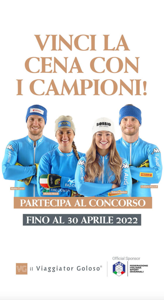 Vinci la cena con i campioni